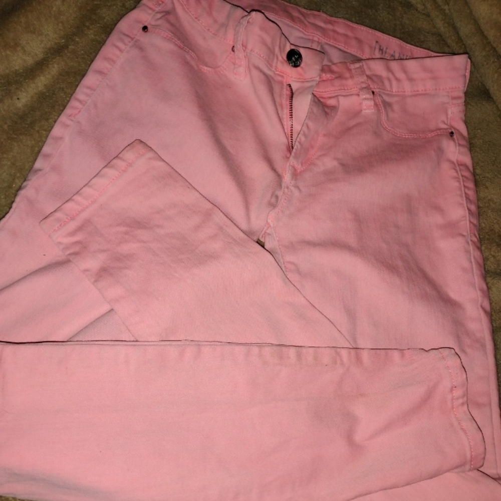Blank NYC Women's Skinny Pink Jeans